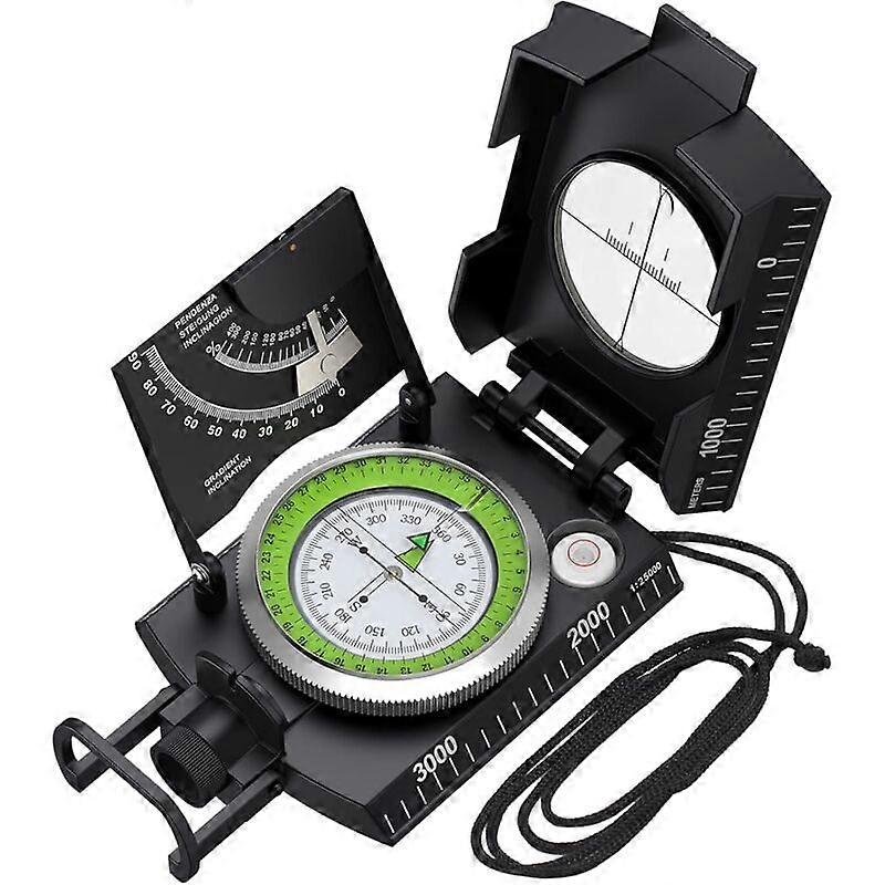 Professional Hiking Compass with Clinometer Sighting Compass Navigation Compass