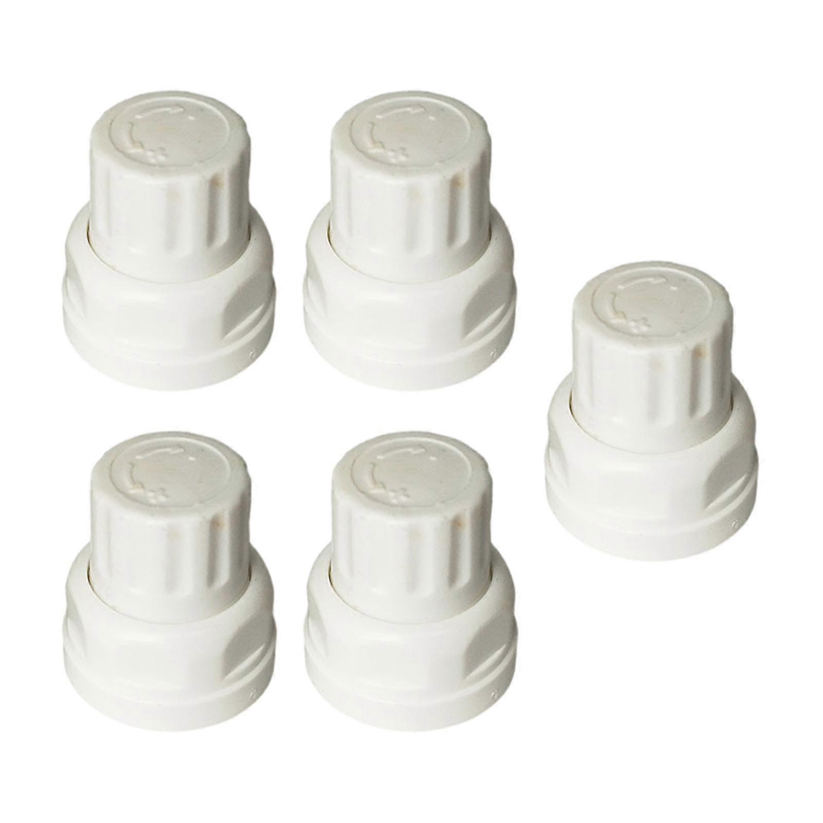 5x Universal Radiator Valve Cap Accessories Adjustable Convenient Installation