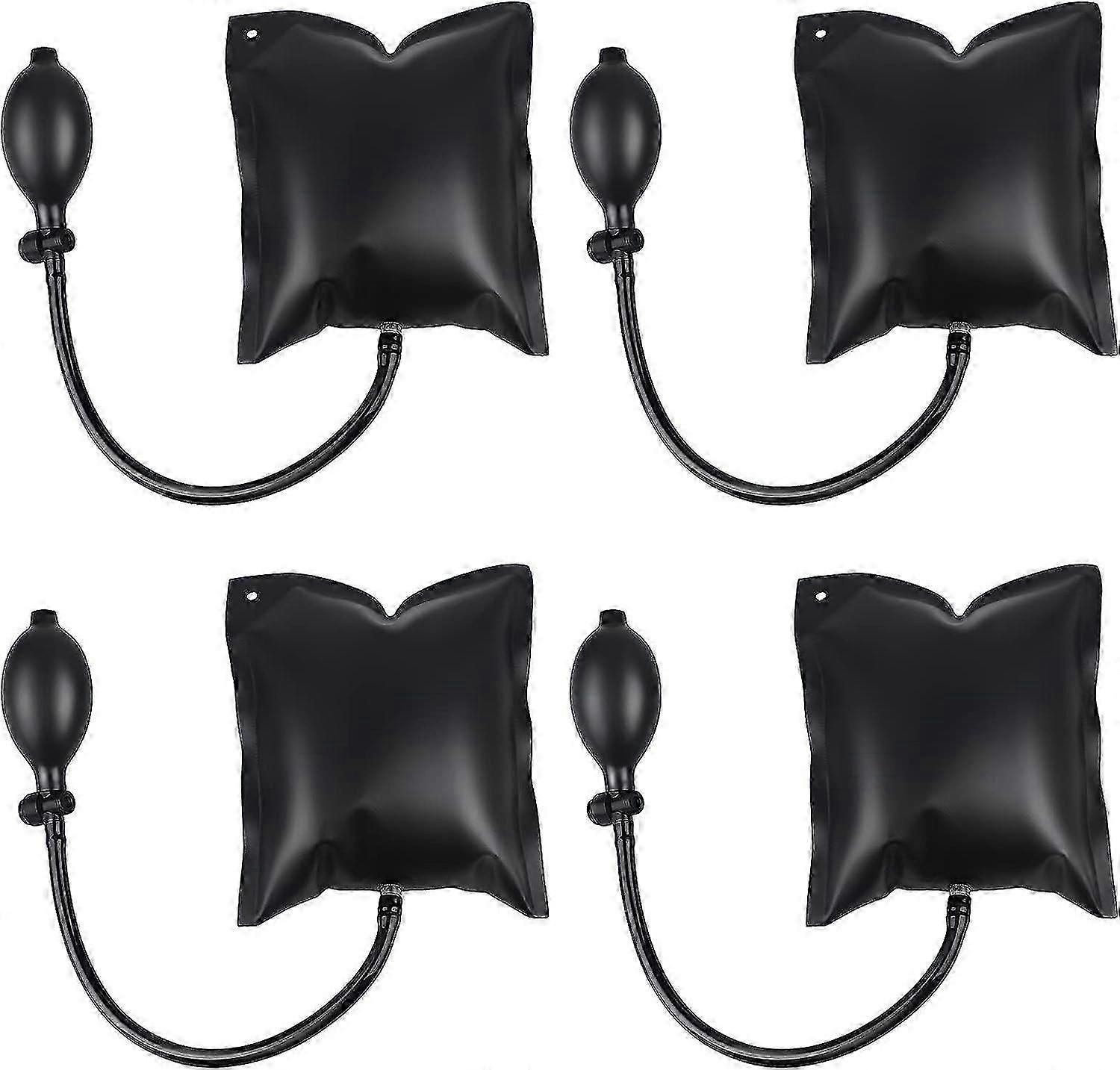 4 Pieces Air Wedge Pump Mounting Cushion, Cushioned Air Pump Wedge, Inflatable Wedge, Fast Window Door Positioning, for Door and Window Installation,