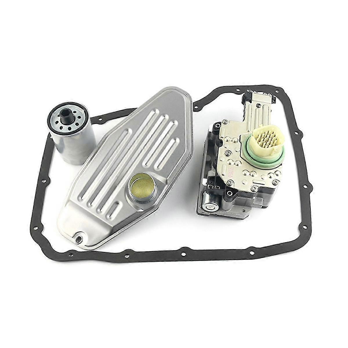 Solenoid Block & 4WD Filter Kit for RAM 99-2018, Compatible with 45RFE 545RFE 68RFE