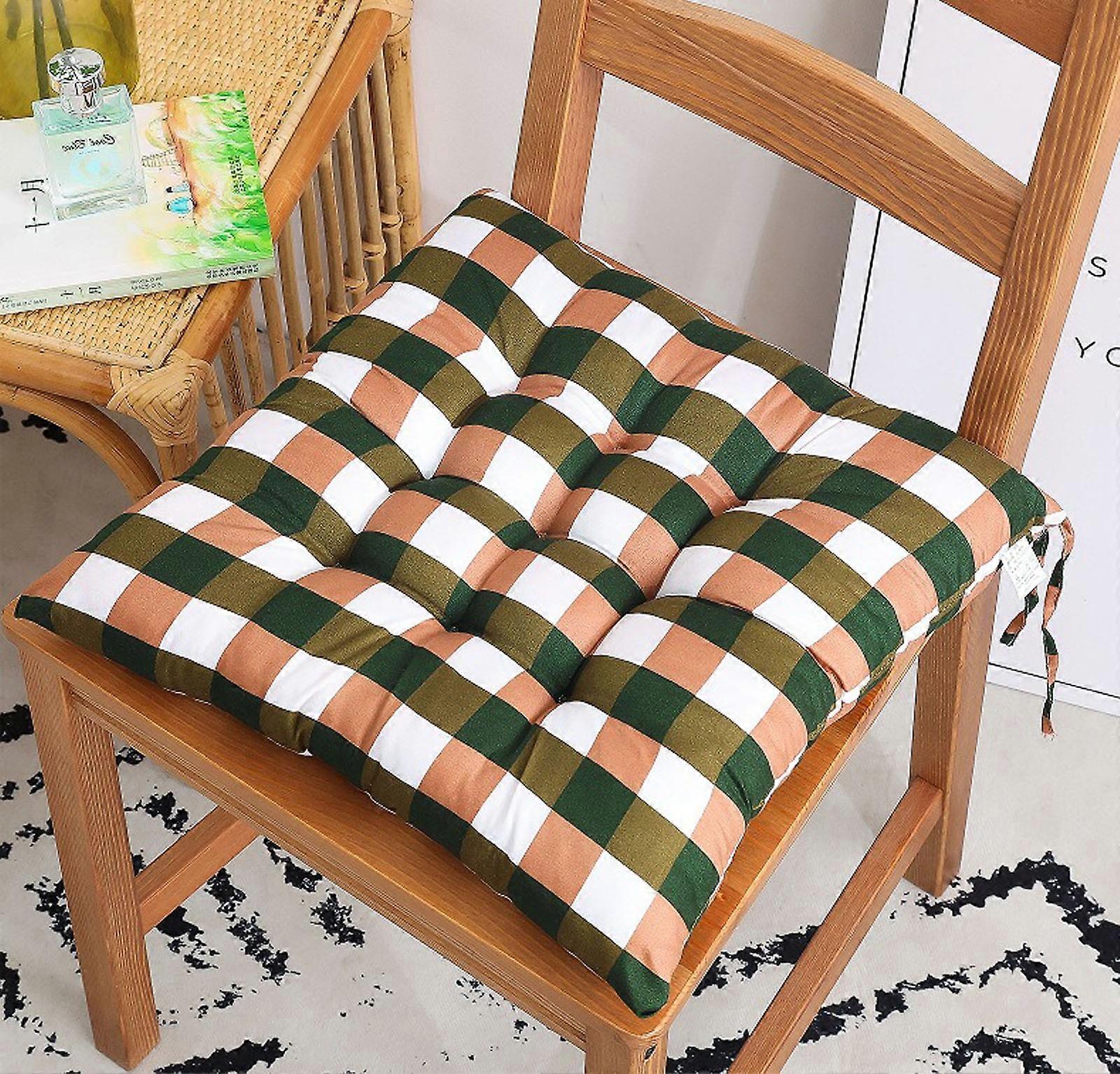Thickened And Soft No Need To Sit For A Long Office Cushion Multi Color Fabric Chair Cushion Home Chair Cushion Adjustable