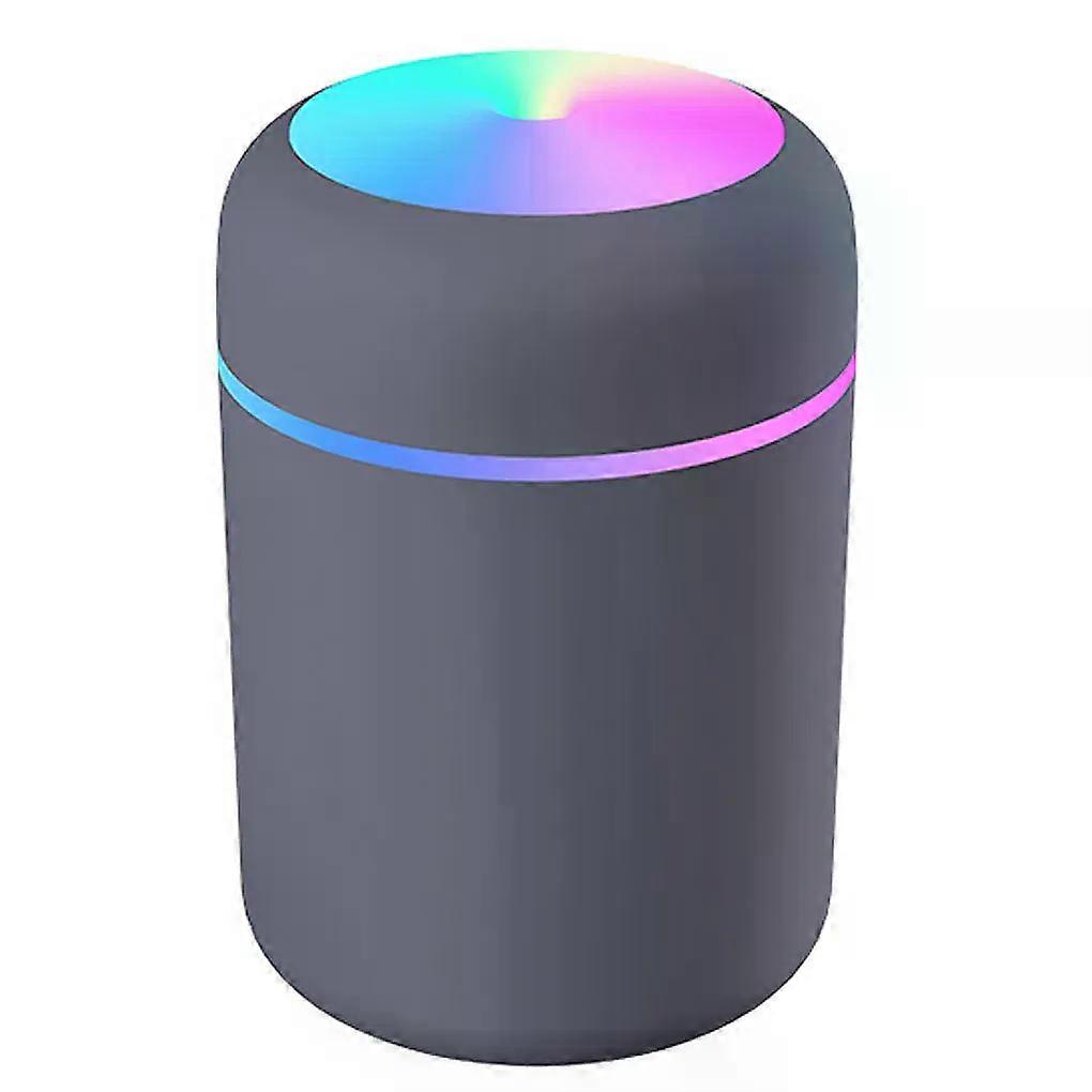 Mini Humidifier 300Ml Bedroom Office Living Room Portable Low Noise Diffuser Atmosphere Light Mist Sprayer Aroma Diffuser