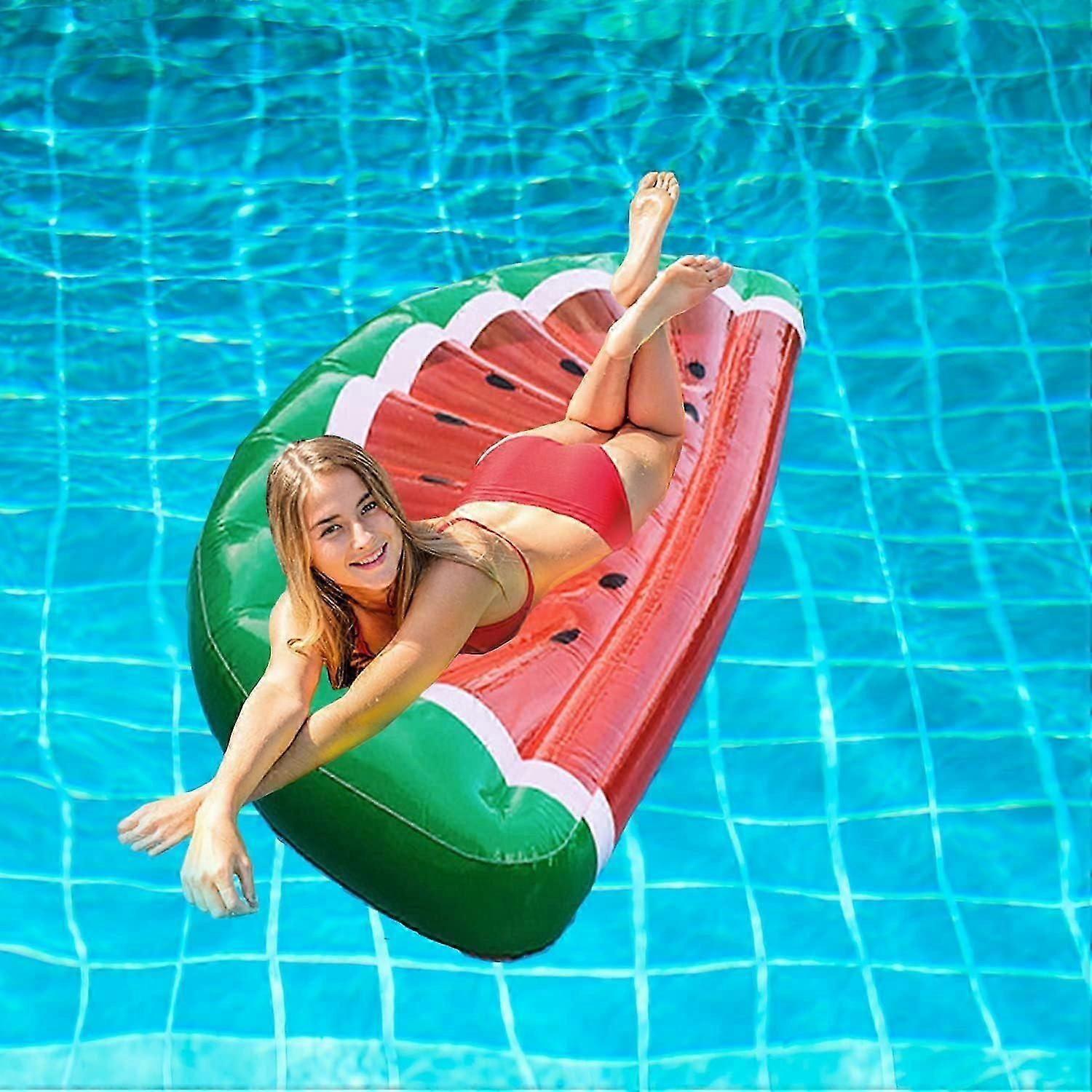 thumbnail interactive-video image 1 of FAQIANLANYE9Z Oversized Inflatable Pool Float Raft For Adults – Large & Durable 1 of 4