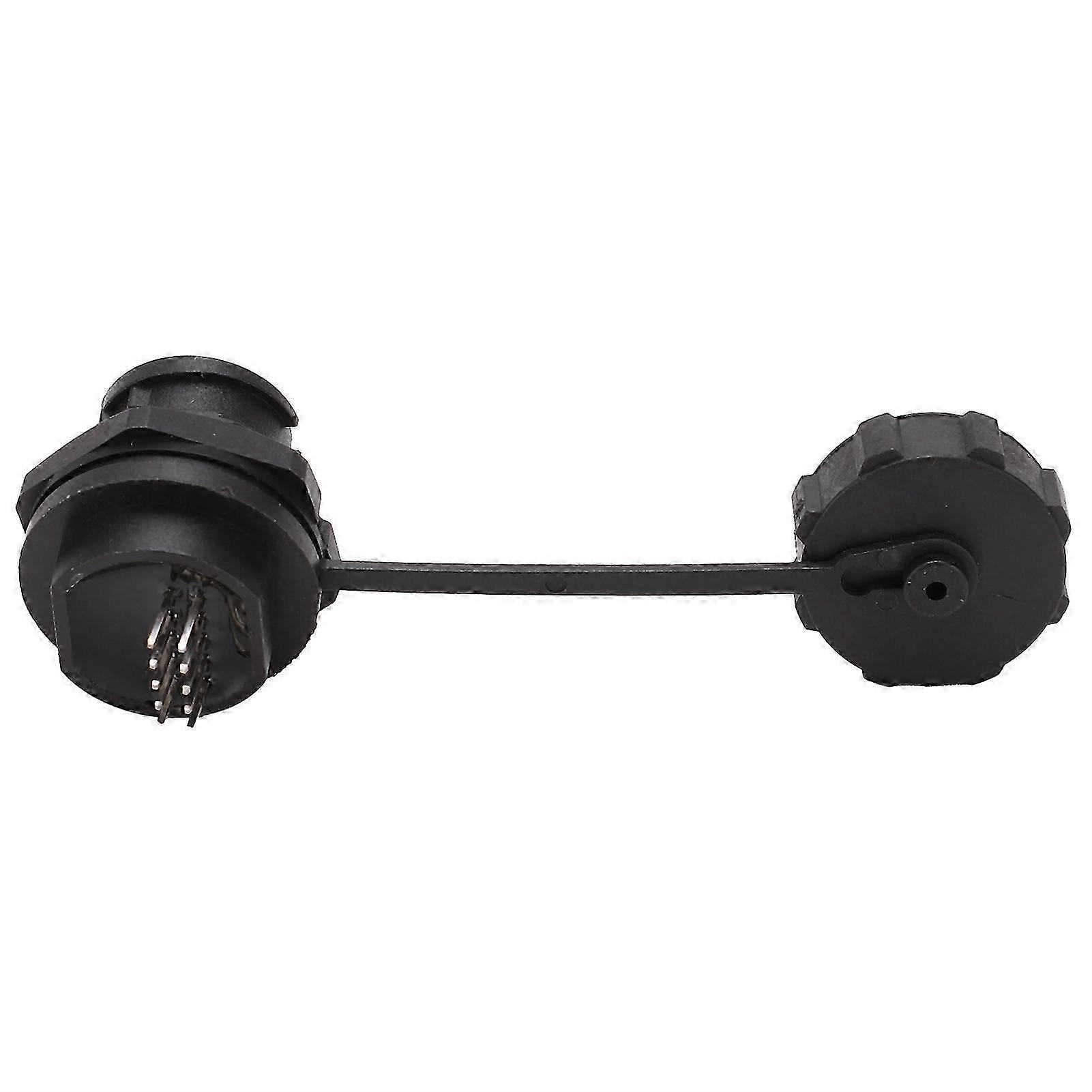 Waterproof TypeC Connector Female Board Install Snap Lock Industrial Socket E10TPCBF1F