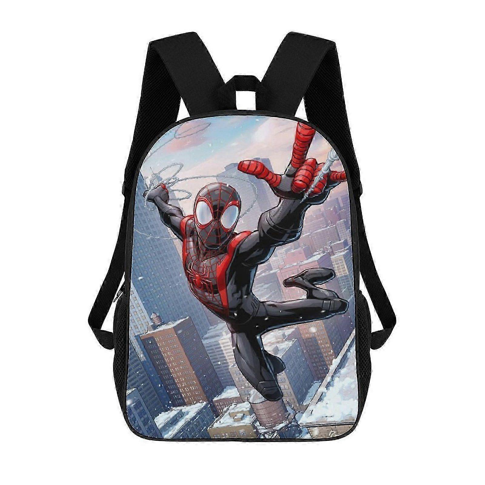 i2144 Miles Morales Backpack Shoulders DaypackBag Work Travel Classic Unisex Backpack kli2144