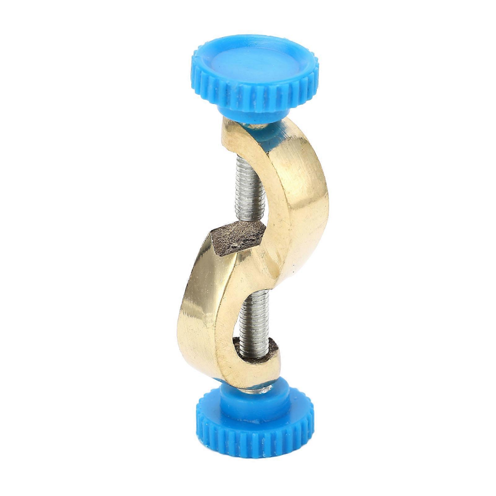 Laboratory Clamp Holder Copper 8cm Length Right Angle Bosshead Laboratory Stand Clamp