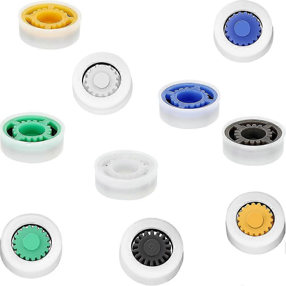 10 stycken vattenflödesbegränsare 1,5 / 1,8 / 2,0 / 2,5 / 3,0 GPM duschvattenflödesreducerare duschhuvud limite