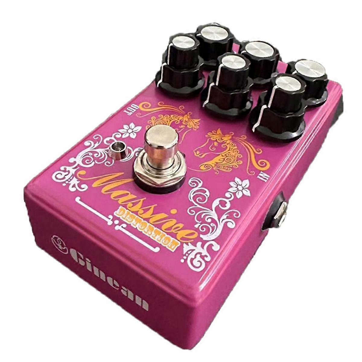 Guitar Distortion Overdrive Effect Pedal, Depth ,Level,3-Band