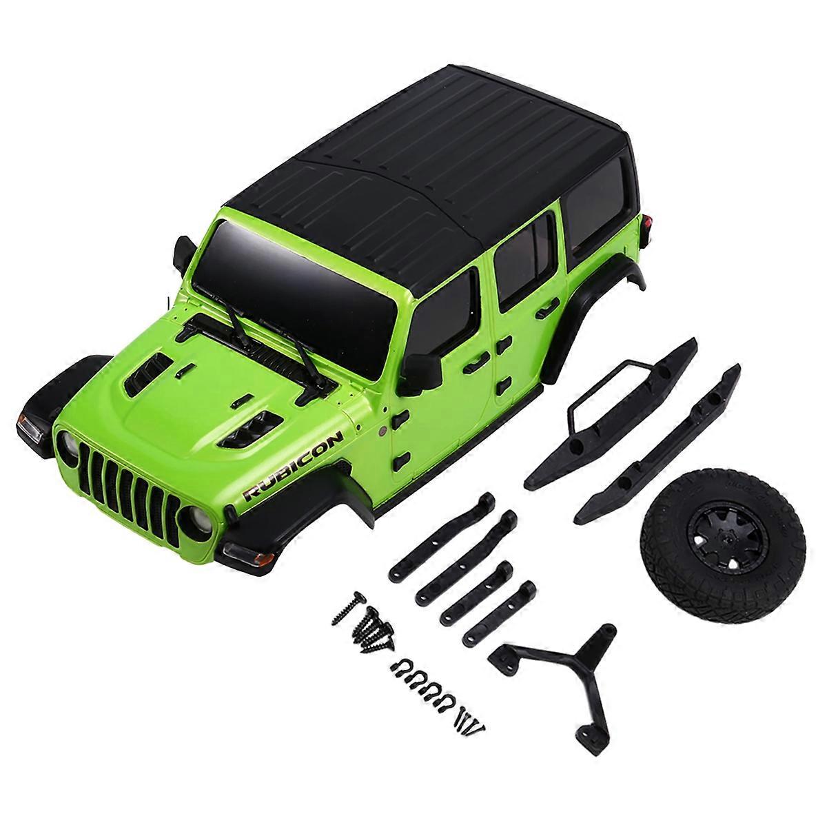 Body Car Shell Mini Z Mini-Z for 1/24 Axial SCX24 RC Car Parts Green