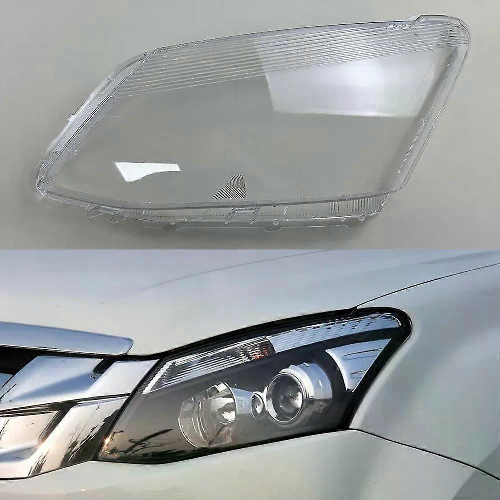 For Isuzu D-MAX 2015-2018 Front Headlight Cover Transparent Lamp Shade Headlamp Shell Lens Plexiglass Replace Original Lampshade