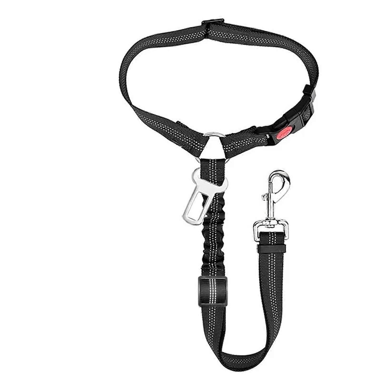Multi-Functional Harness Dog Leash for Small to Large Breeds, Durable Nylon, Adjustable Fit, Water-Resistant Design