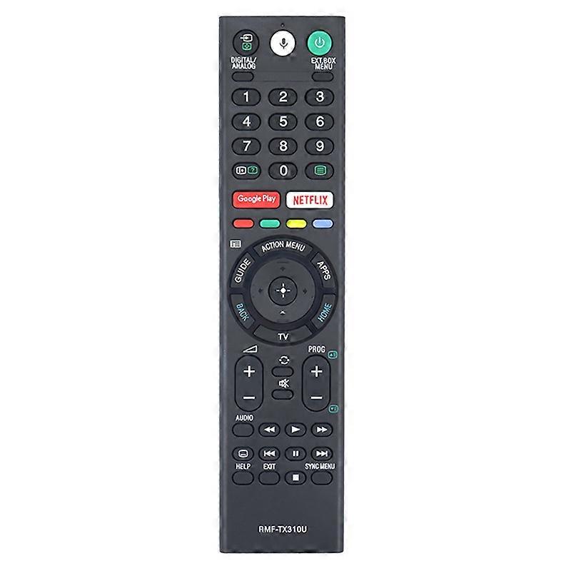 RMF-TX310U Replace Voice Remote Control with Mic for Sony 4K Smart TV