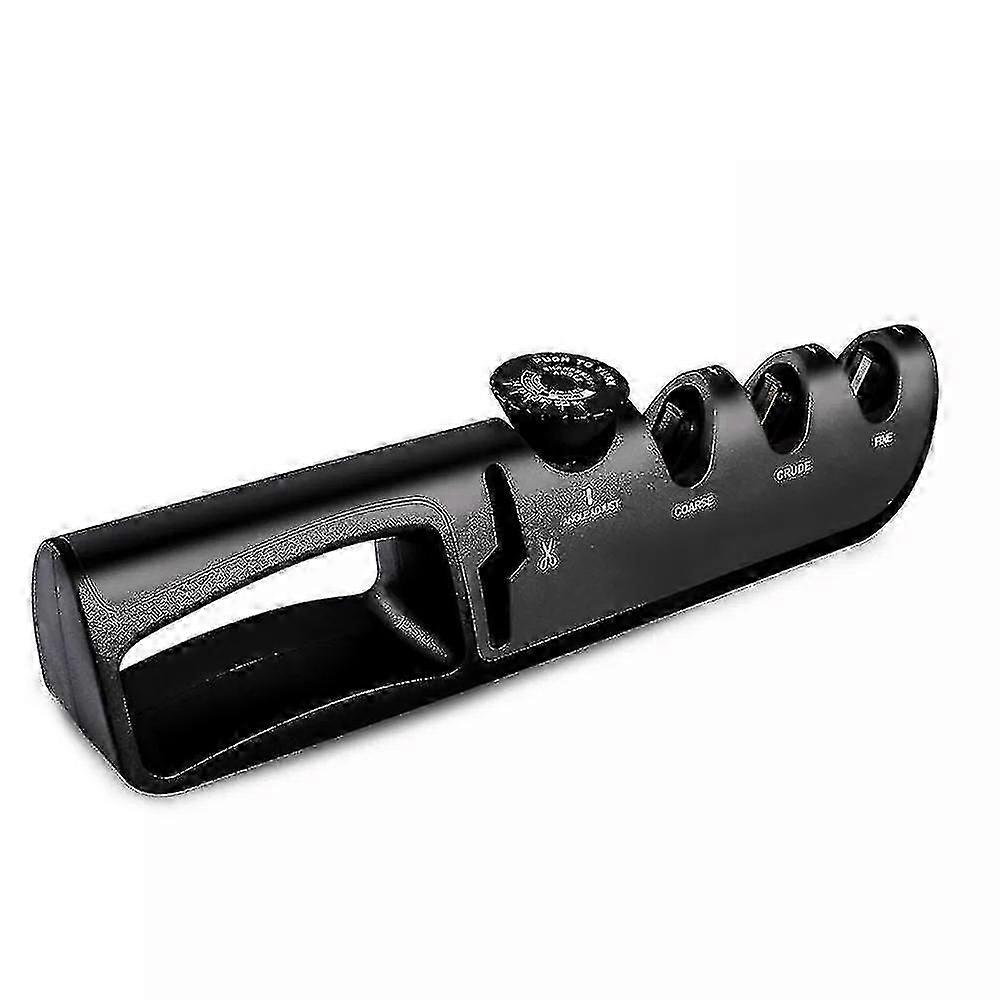 Professional Multifunctional Adjustable 4 Stage Scissors Whetstone Knife Sharpener Kitchen Tool