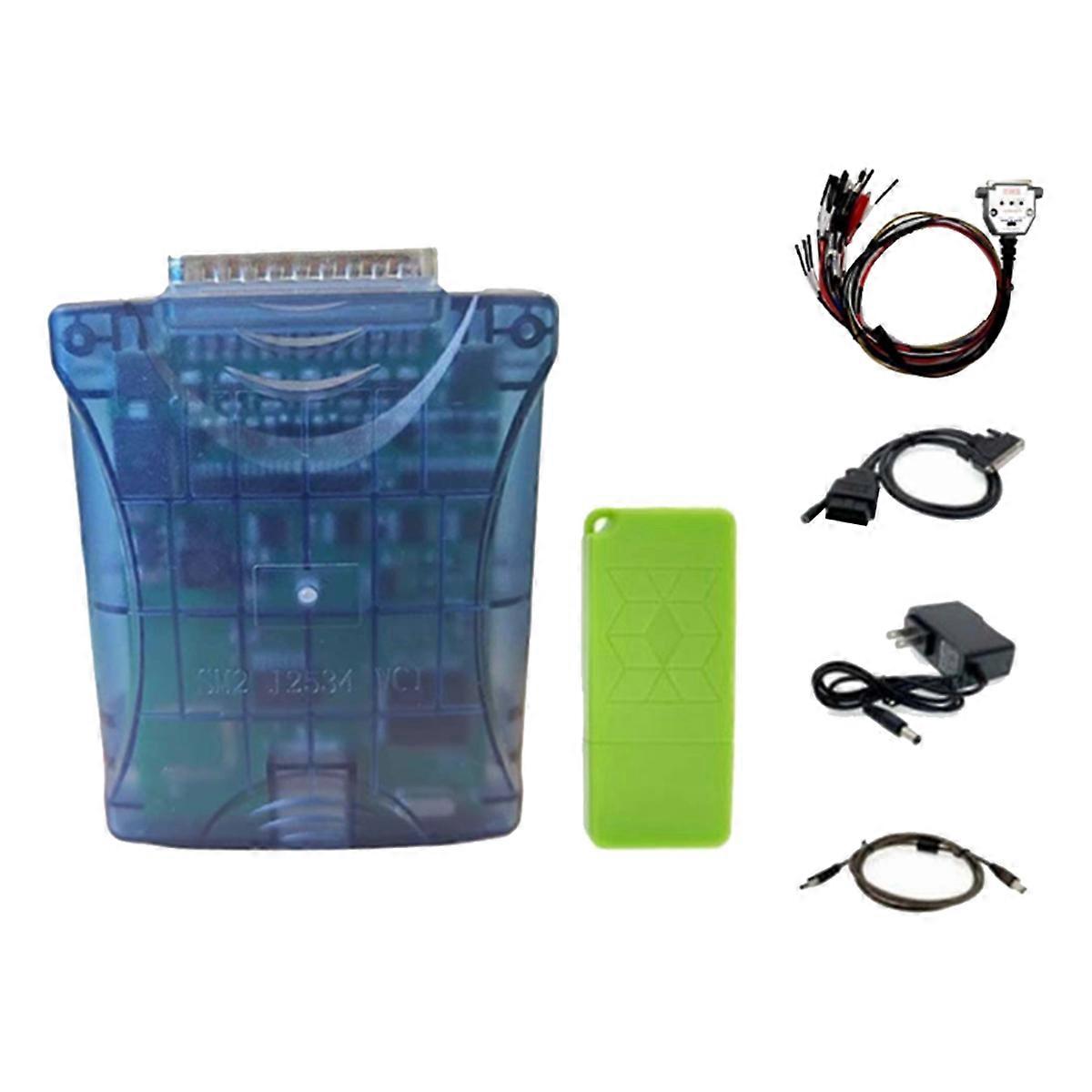 SM2 Pro+ J2534 VCI ECU Programmer with Dongle Read&Write ECU V1.20-67 BENCH FLASH EEPROM Tool US Pl