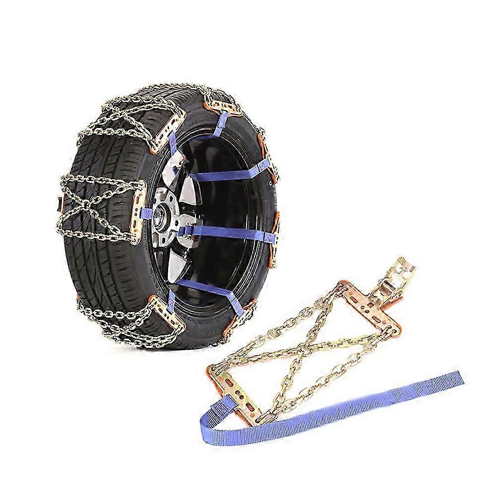 Upgraded Tire Chains Snow Chains for RV Truck SUV of Tire Heavy Duty Anti Slip Snow Chain