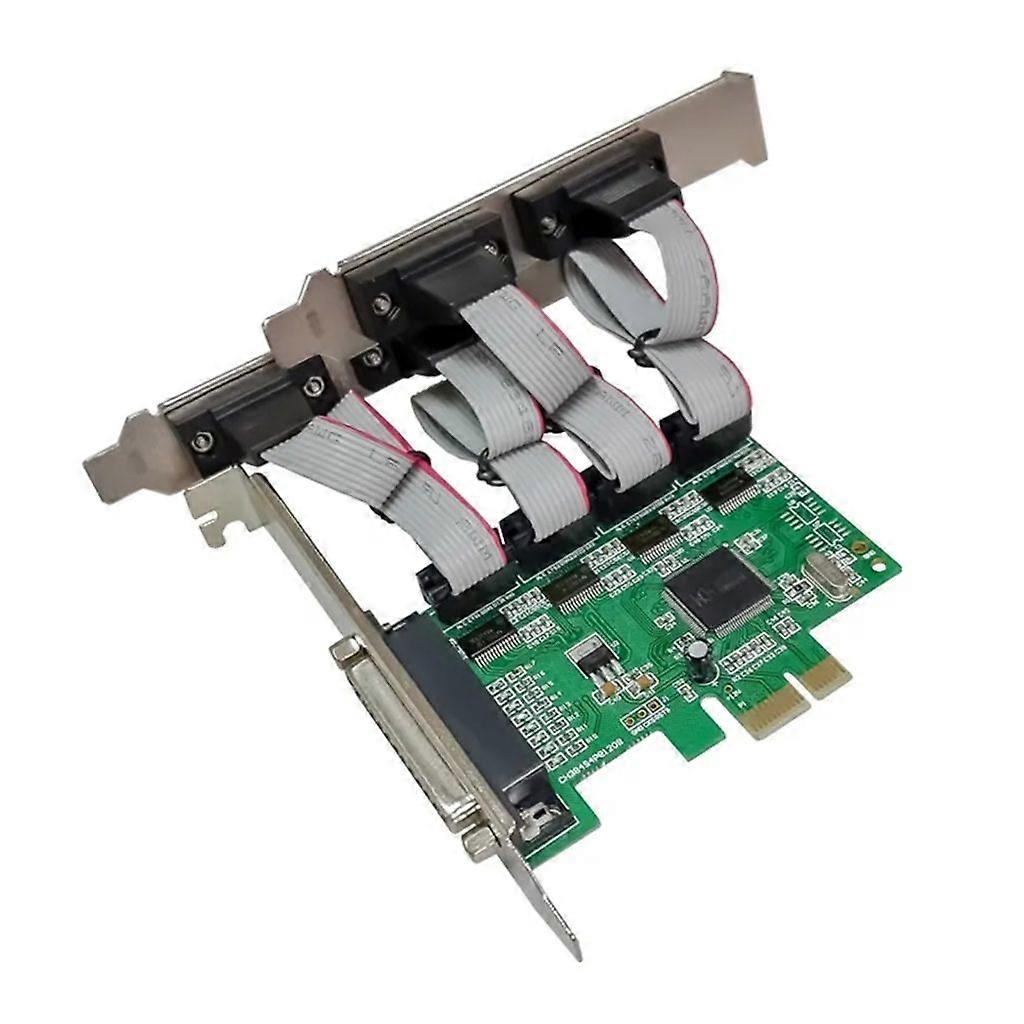 RS232 DB9 4 Port Expansion Card Featuring WCH384Chip Expand PC Connectivities