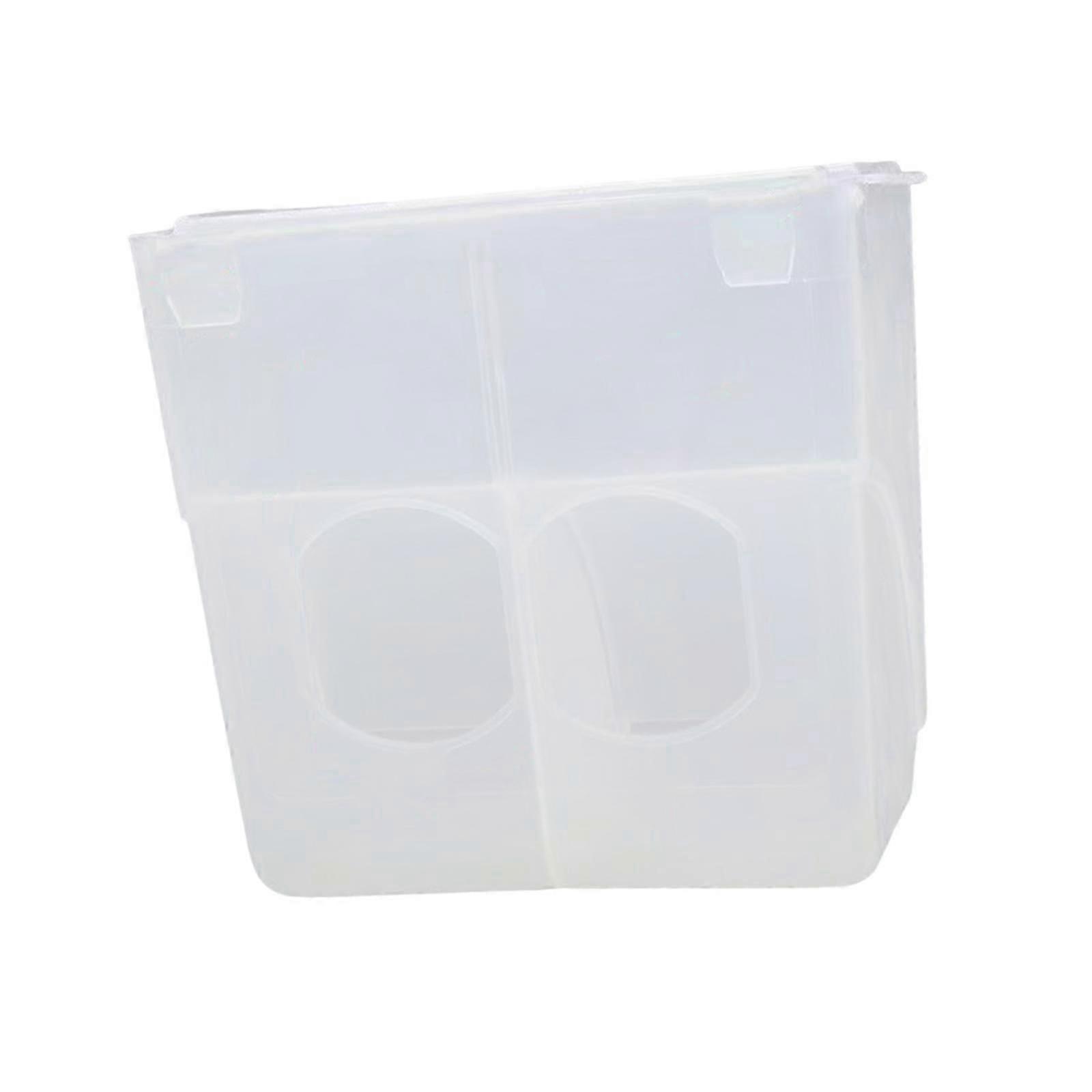 Automatic Bird Feeder Bowl Hanging Parrot Feeder for Small and Medium Parrot single hole