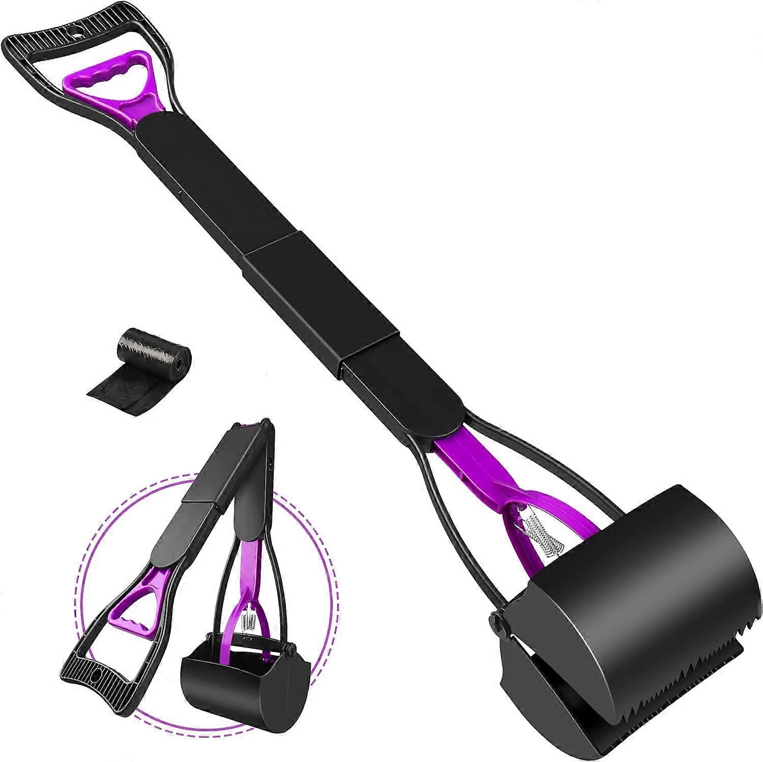 32 for large small dogs 32 '' poop collector, long -handled dog poop collector, portable