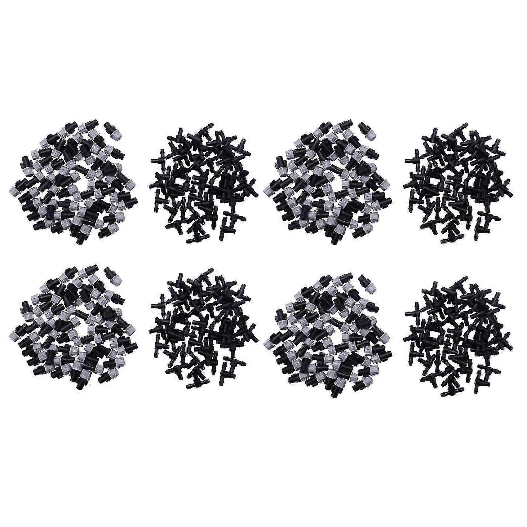 Garden Irrigation Kit with Adjustable Atomization Dripper, 200 Pcs