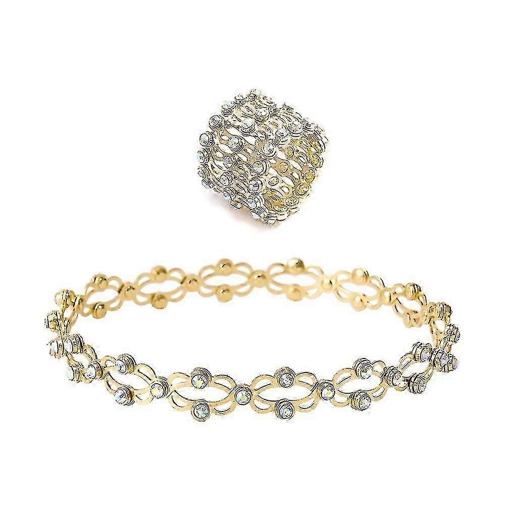 2 In 1 Magic Retractable Ring Bracelet Stretchable Twist Folding Ring Jewelry Jkw