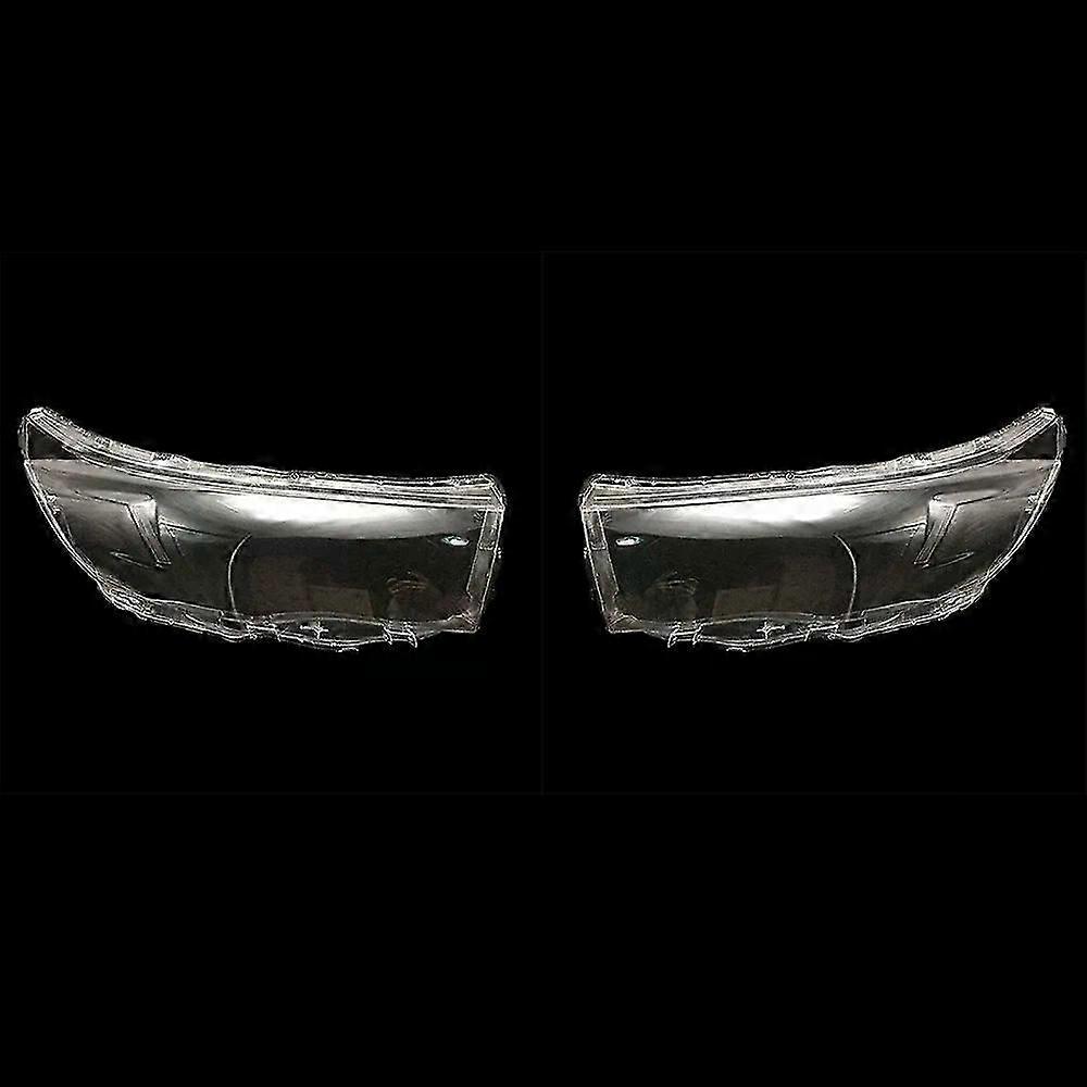 Applies Tofor Toyota Highlander 2015~2017 Transparent Lampshade Lamp Shade Front Headlamp Shell Headlight Cover Lens Plexiglass