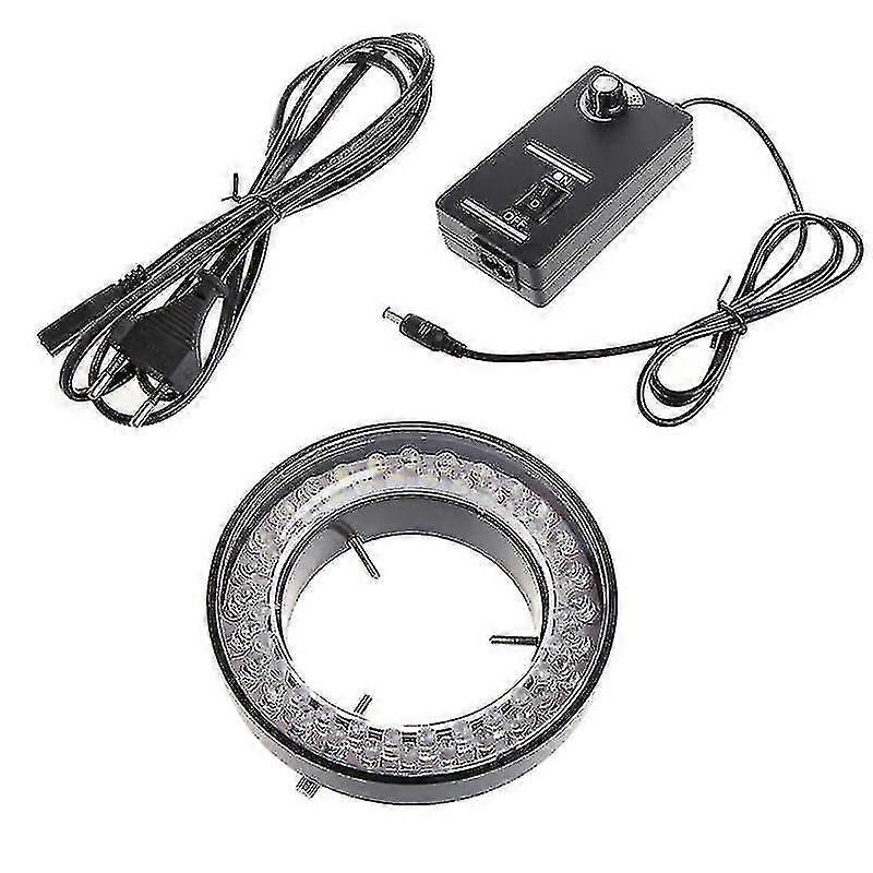 ステレオズーム顕微鏡のマイクロスコープEuプラグのための60 Led調節可能なリングライト照明器ランプ