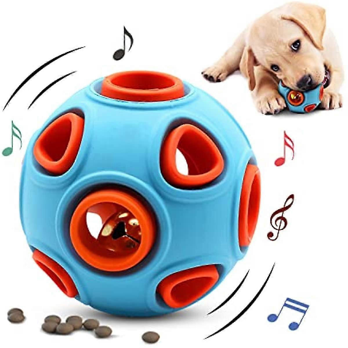 Dog Toy Ball, Dog Ball With Dental Care Function, Interactive Sound Toys, Squeaky Interactive Chew Toy
