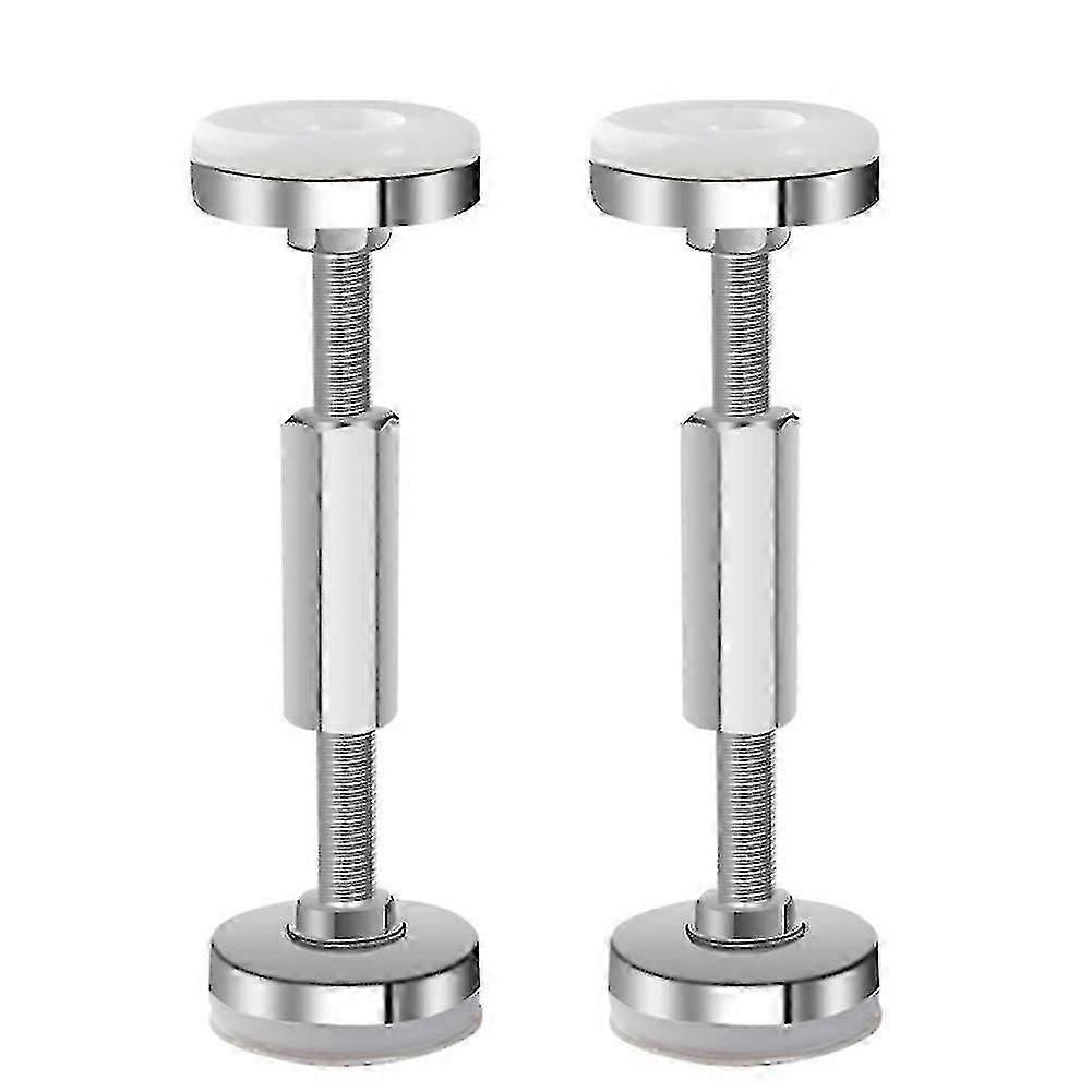 2pcs Adjustable Threaded Anti-shake Bed Frame Telescopic Room Wall Support Tool