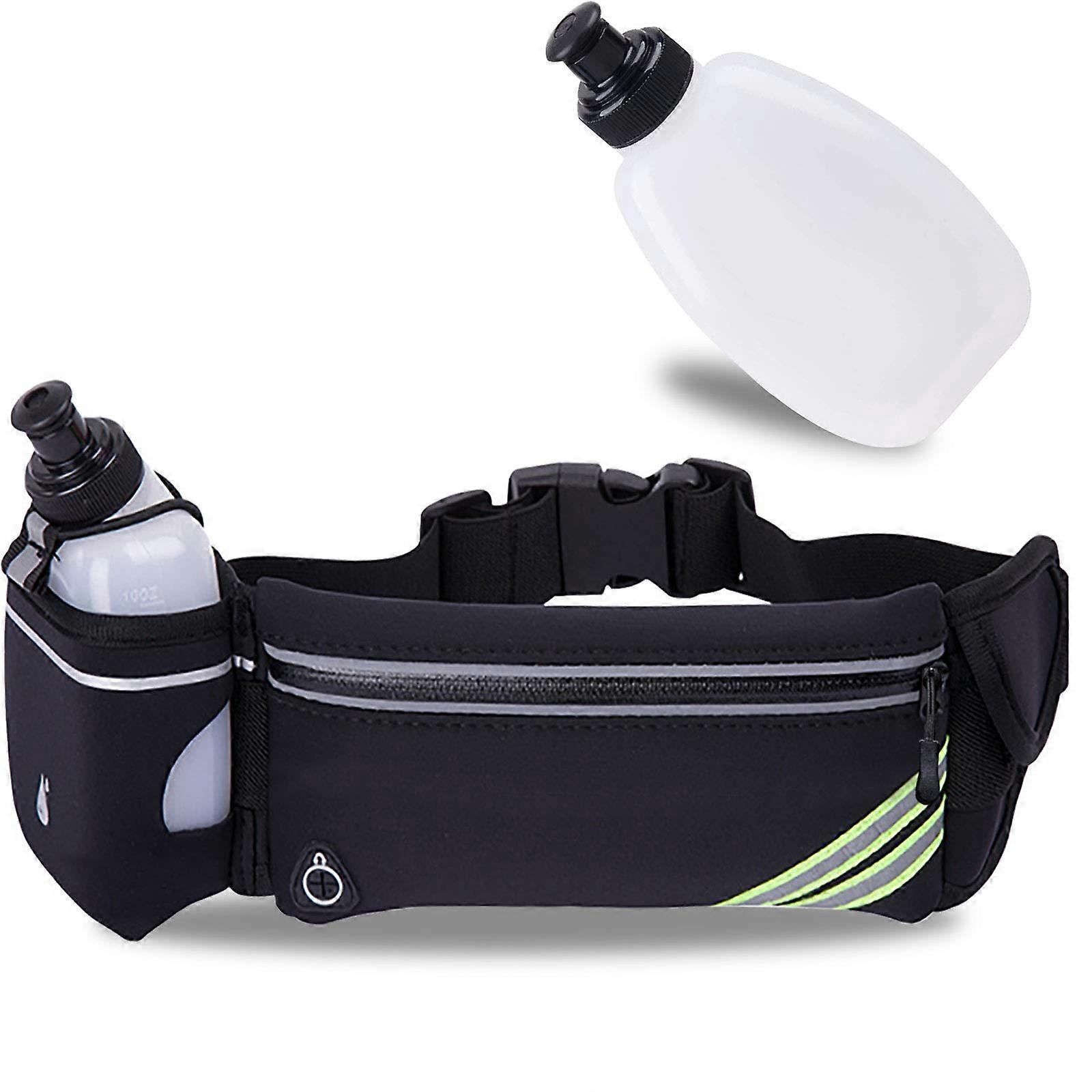 Running Belt with Water Bottle Holder for iPhone 16 15 14 13 12 11 Pro Max Xs 16e Xr X Plus SE Mini