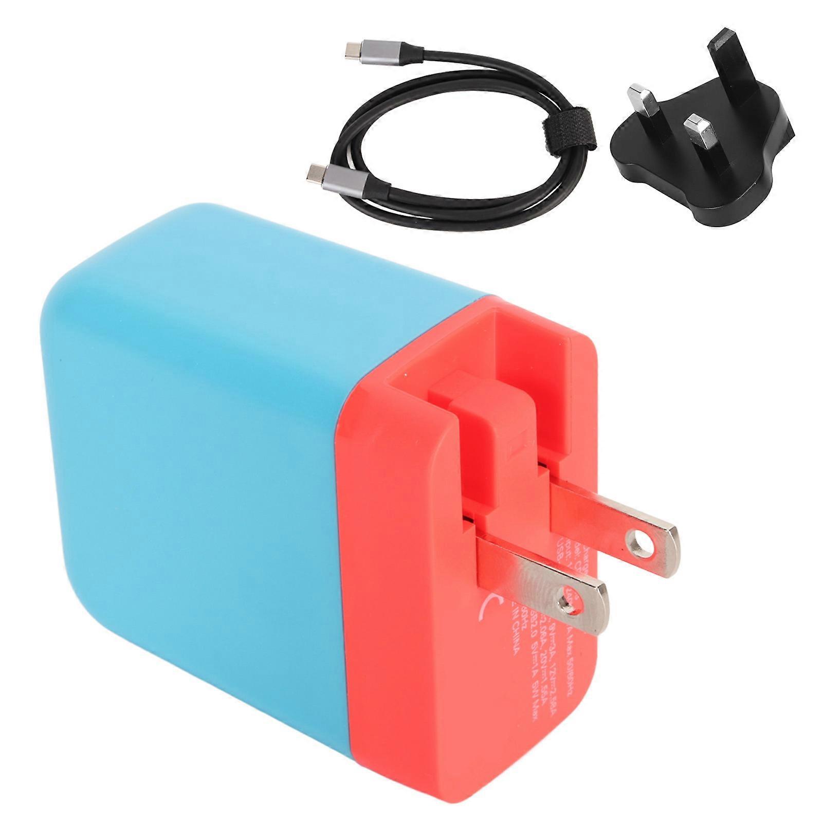 Console TV Dock PD 36W HD Multimedia Interface Console Dock Charger Adapter for Switch OLED 100‑240V