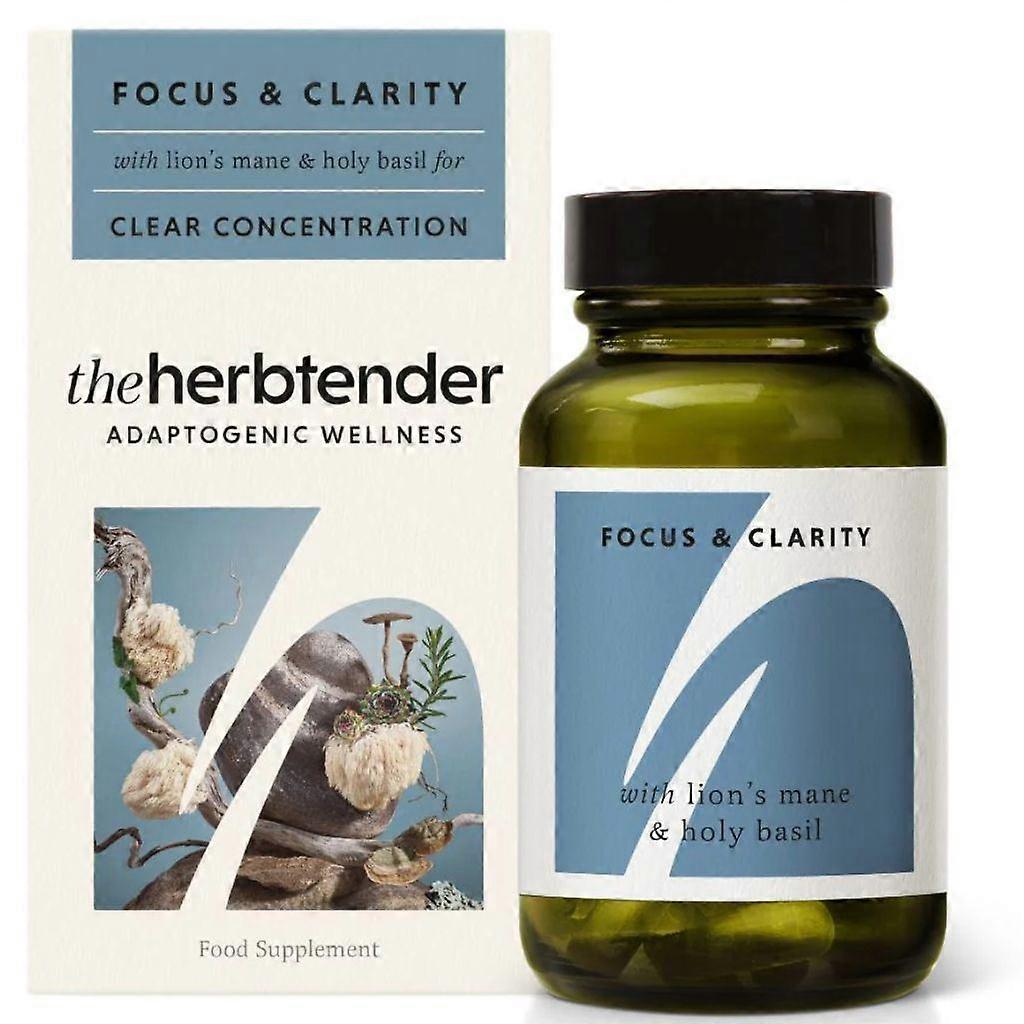 The Herbtender Focus & Clarity Capsules 60