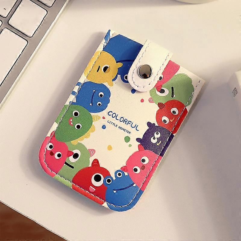 Pull-out Multi-card Slot ID Card Holder Large Capacity Cartoon Card Bag