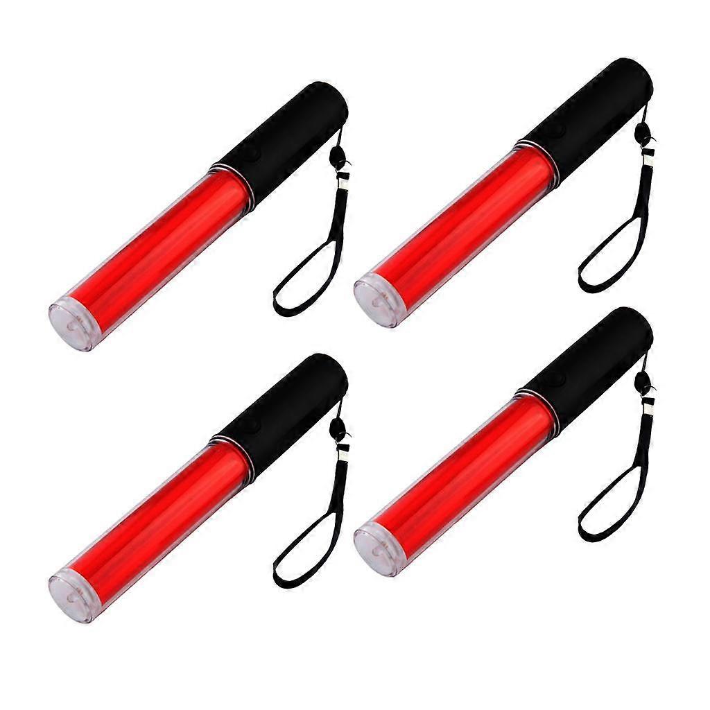 4Pcs 26cm Signal Traffic Control Flashlight Fluorescent Lamp
