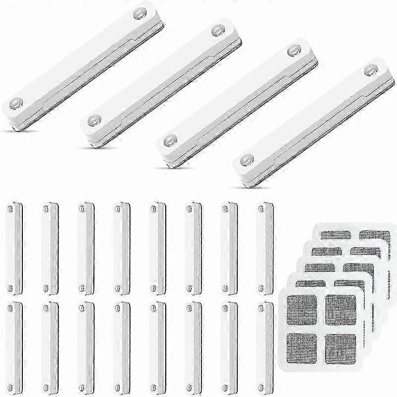 Mosquito Net Magnet, 20 Pieces Strong Self-Adhesive Magnets for Window Mosquito Nets, Prevent Falling Self-Adhesive Window Magnet, Neodymium Magnet fo