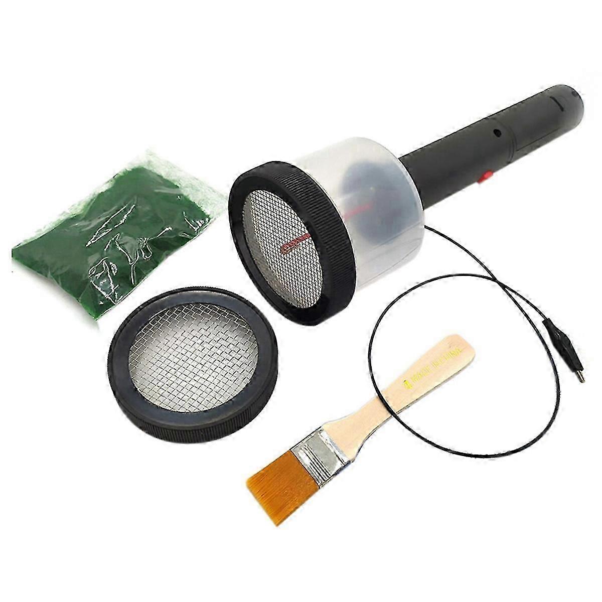 Mini Static Grass Flocking Applicator with Antiskid Handle for DIY Scenic Table Donstruction Model