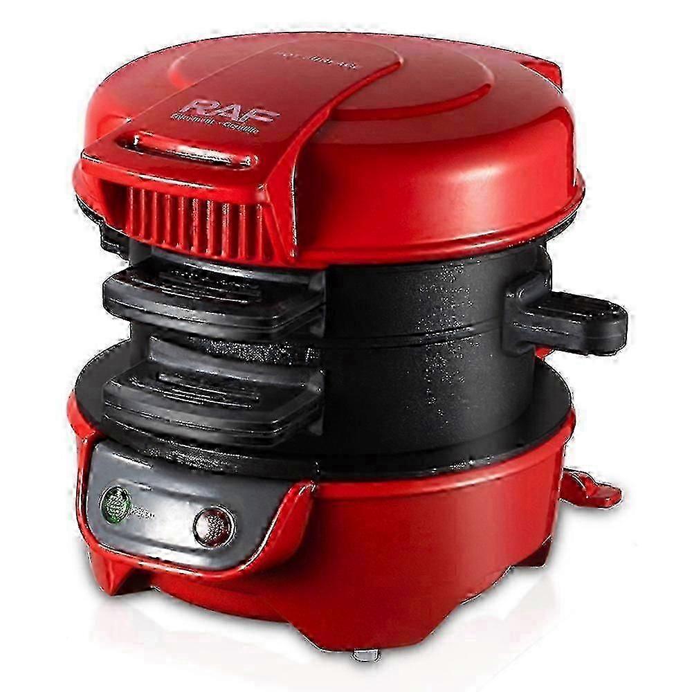 Raf R.666 Burger Maker Multifonction Hamburger Presser Machine à sandwich, prise eu (sans bpa, pas de FDA)