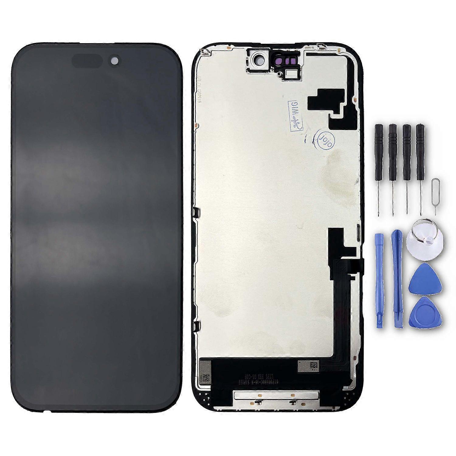 For Apple iPhone 16 LCD Display without Frame Unit Repair Spare Part