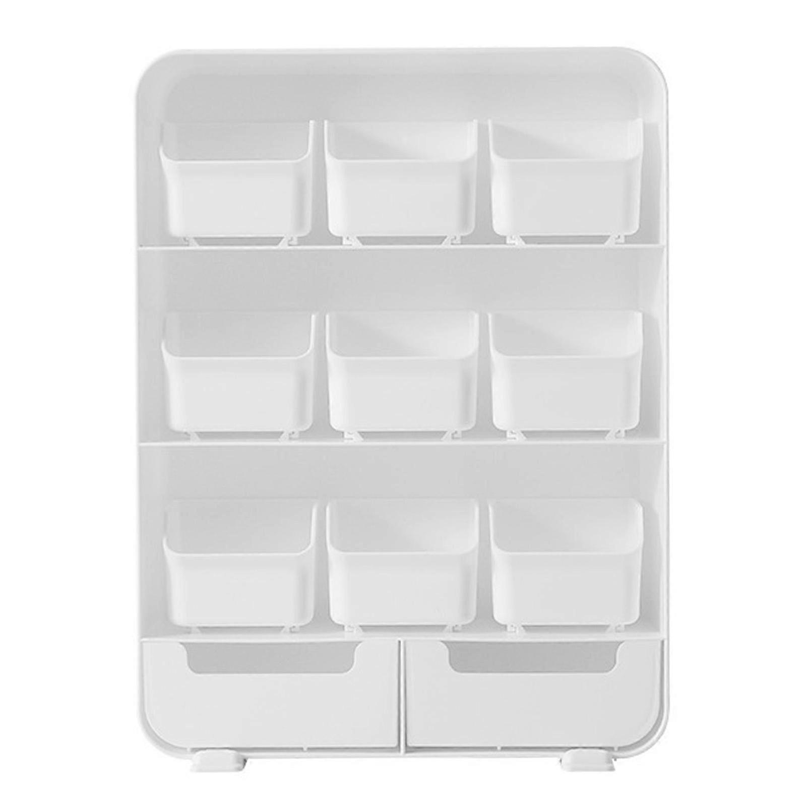 Desktop Drawer Storage Box - 11 Drawers for Home & Dorm Organization