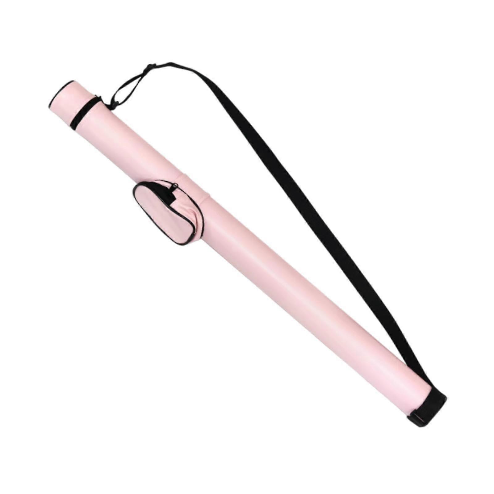 Billiard Pool Cue Case Pink Bag Provides A Light Storage Box for