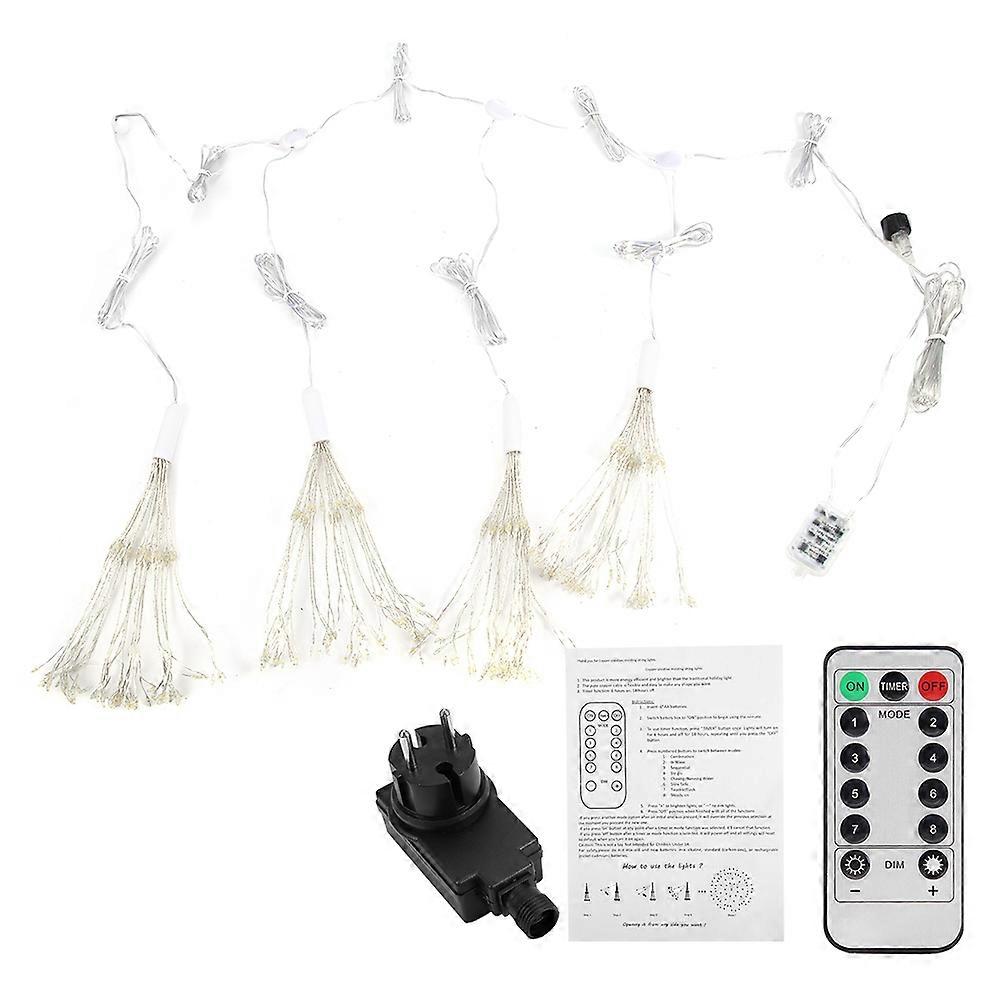 LED Pendant Light Waterproof Ceiling Lamp with Remote Control EU Plug 220V