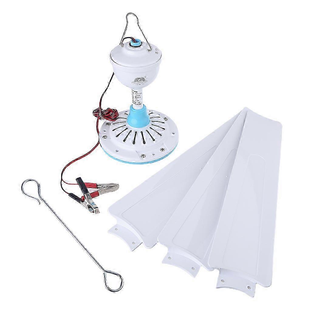 Ventilador de teto silencioso de 12V 27,5-47,2 polegadas para sala de jantar no quarto - 105 cm