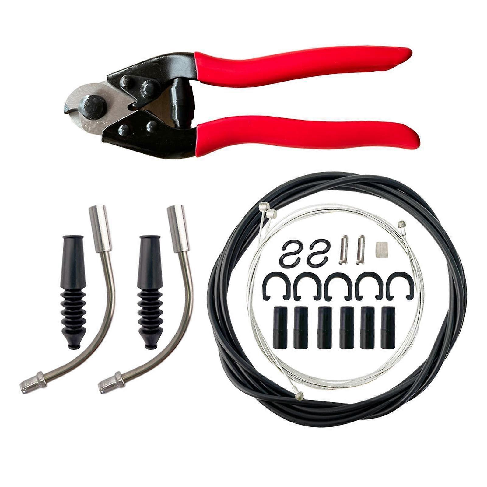 universal Inner Brake Cable Housing Kit Bicycle Brake Accessory Replacement for