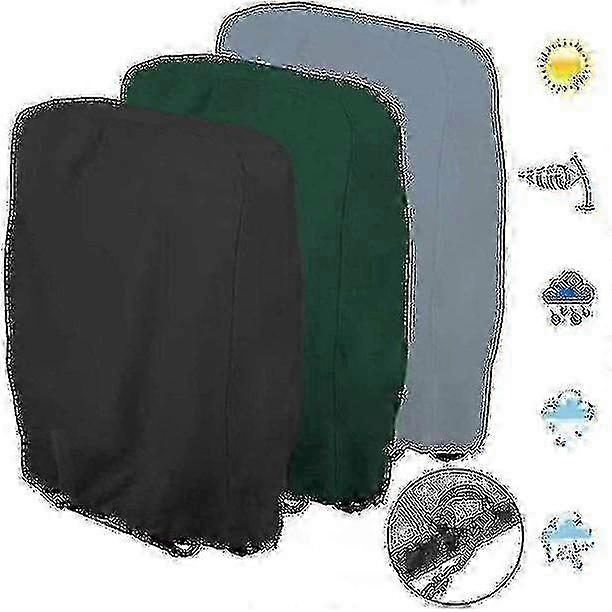 Funda impermeable resistente a los rayos UV para tumbona plegable - verde