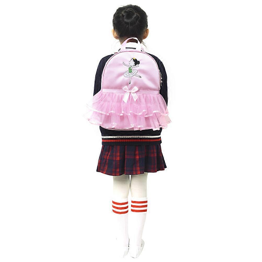 Cute Ballet Dance Backpack Pink Tutu Design for Gymnastics Class 1Set
