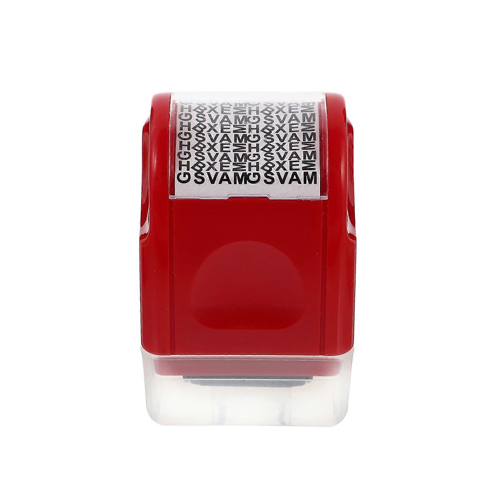 Security Stamp Cylindrical Plastic Privacy-Conscious Users 1Set