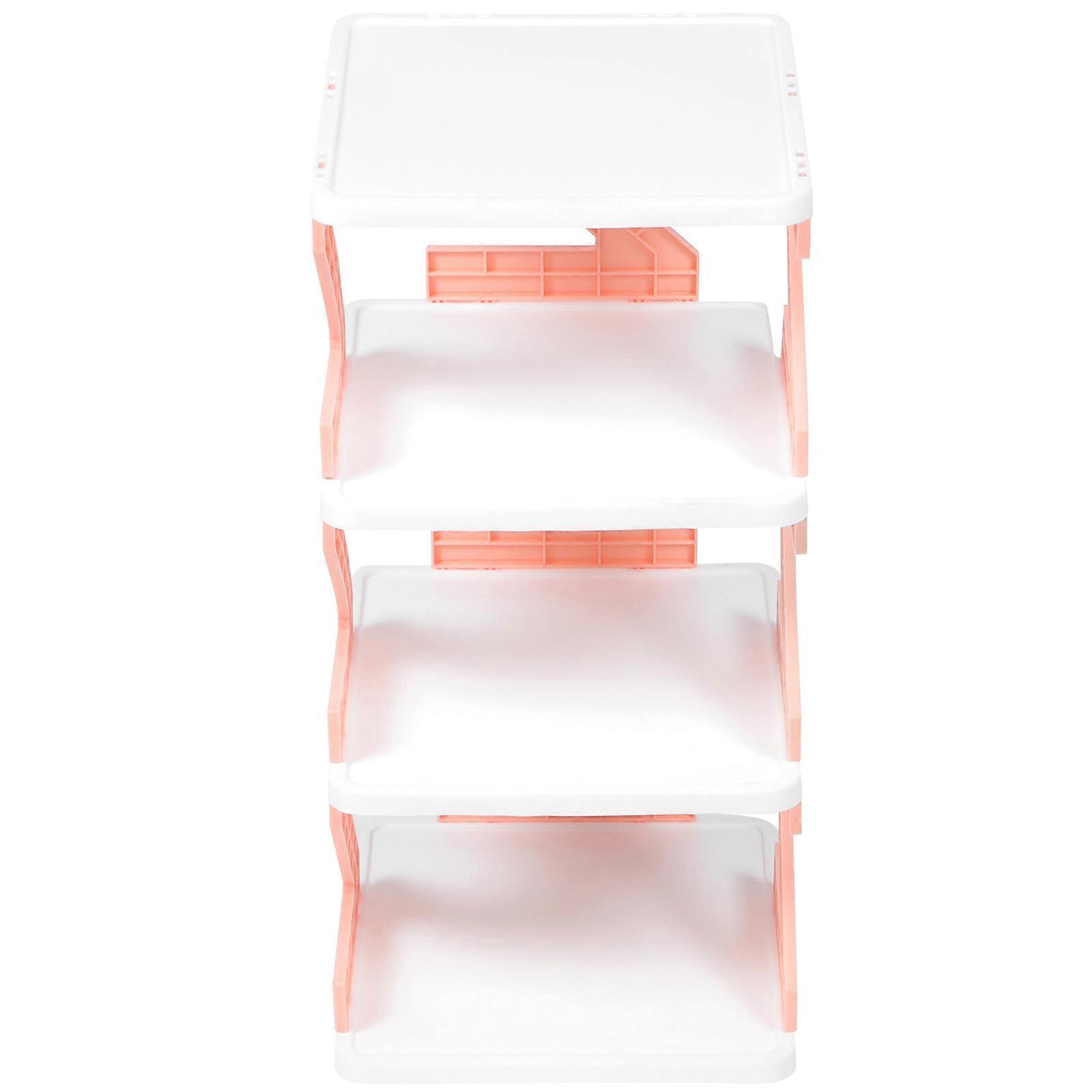 Shoes Arrangement Rack Plastic Stable Usage Home Organization 85x26cm Multi-layer Storage 1 Set
