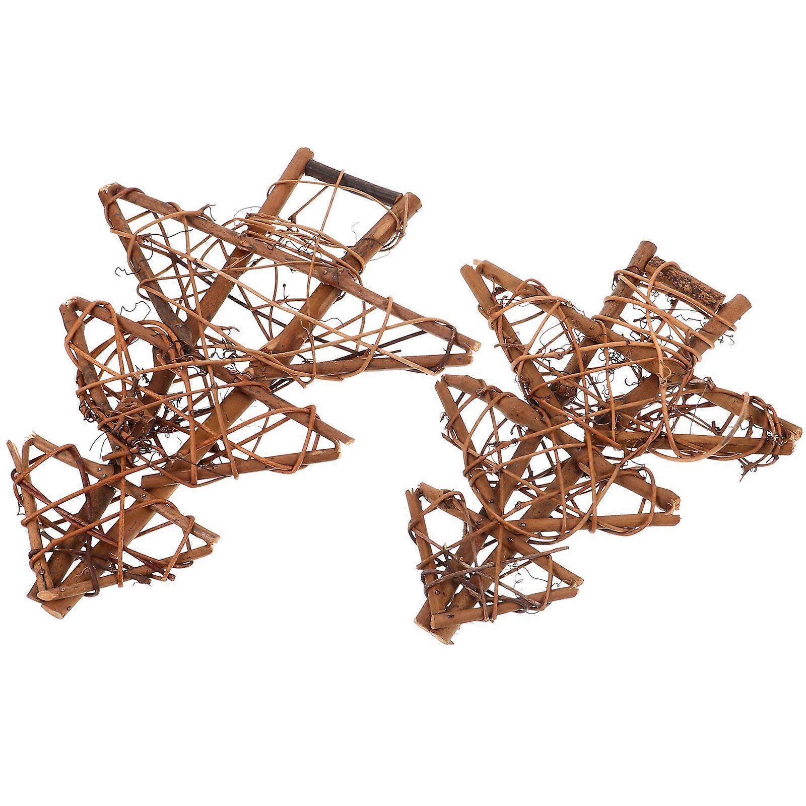 干藤环 DIY 花环框架圣诞庆典办公室装饰 2 件