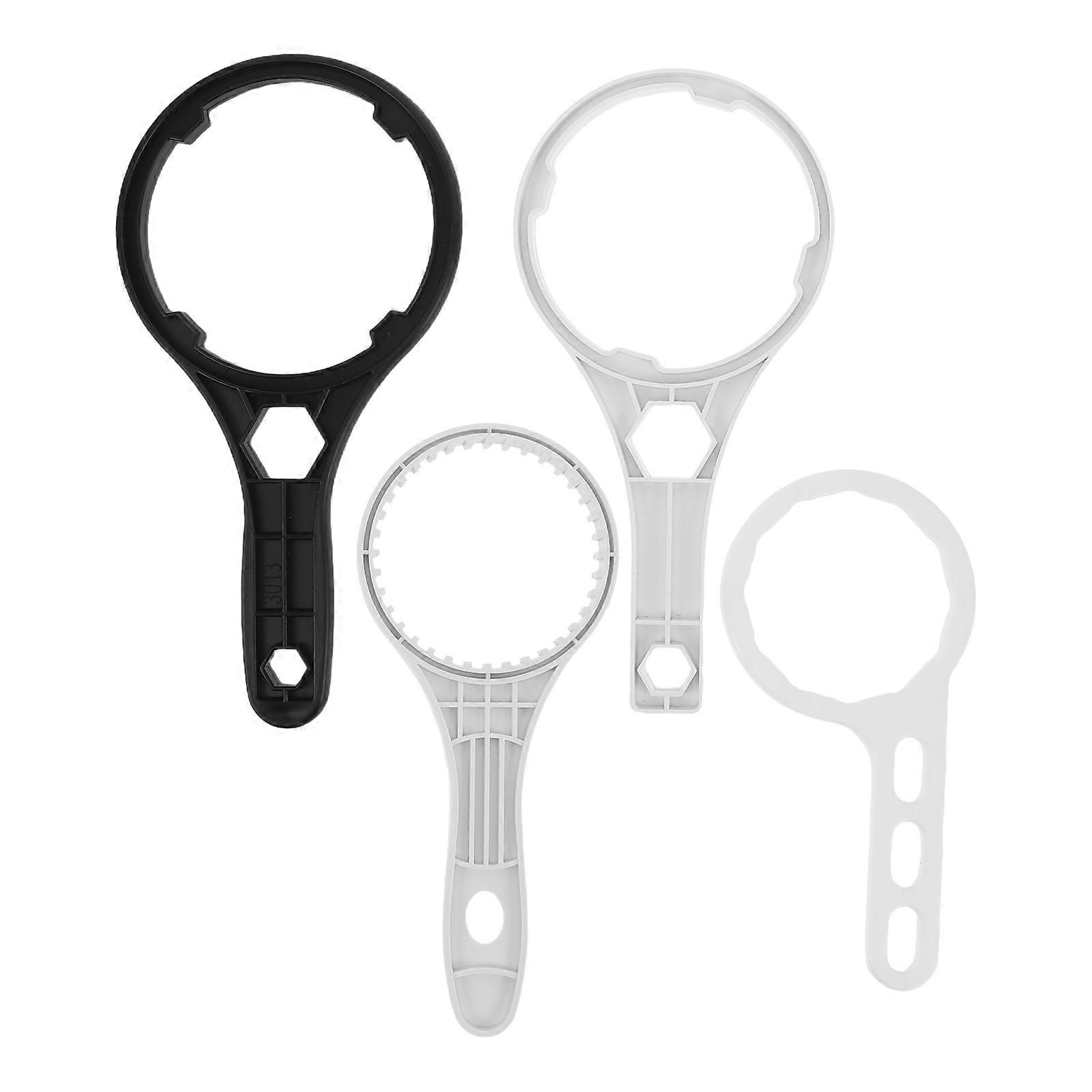 Water Filter Housing Wrench Easy Repairing Spanner For Filter Shell Commercial Use 23.50X12.00X1.00CM 4Pcs