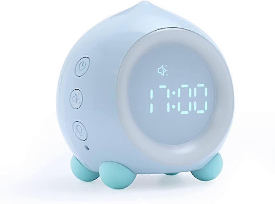 Kids Alarm Clock, Wake Up Light, Digital Clock, Nap Timer, Snooze Function
