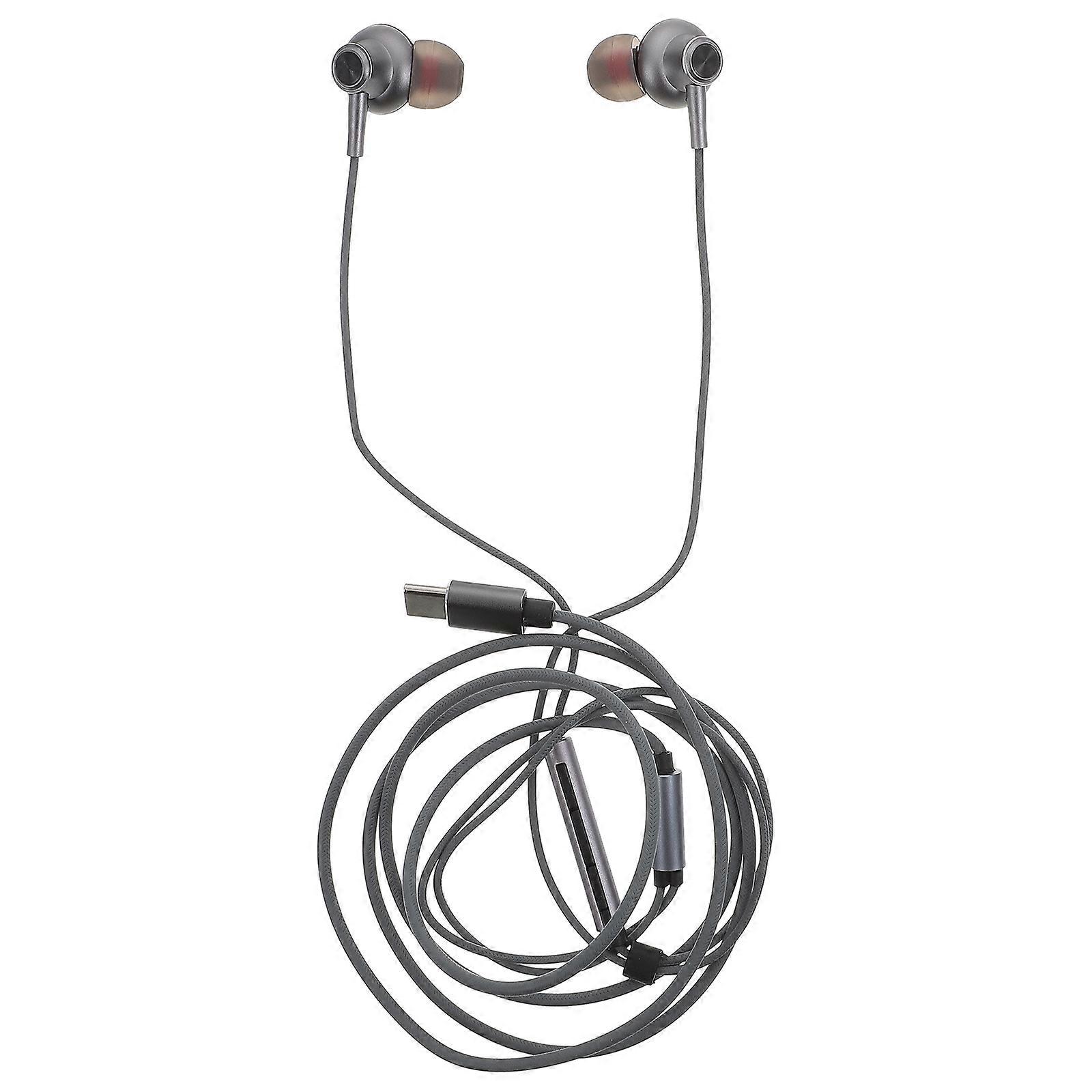 屋外用ハンズフリータイプCヘッドセットグレー120 * 1 * 1cmノイズアイソレーション1個